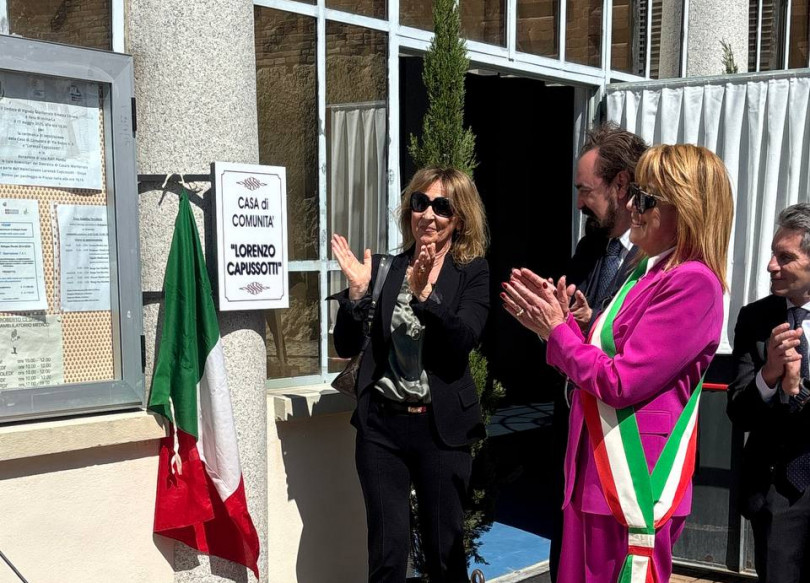 L'intitolazione a Capussotti dell'ex Casa della Salute a Vignale